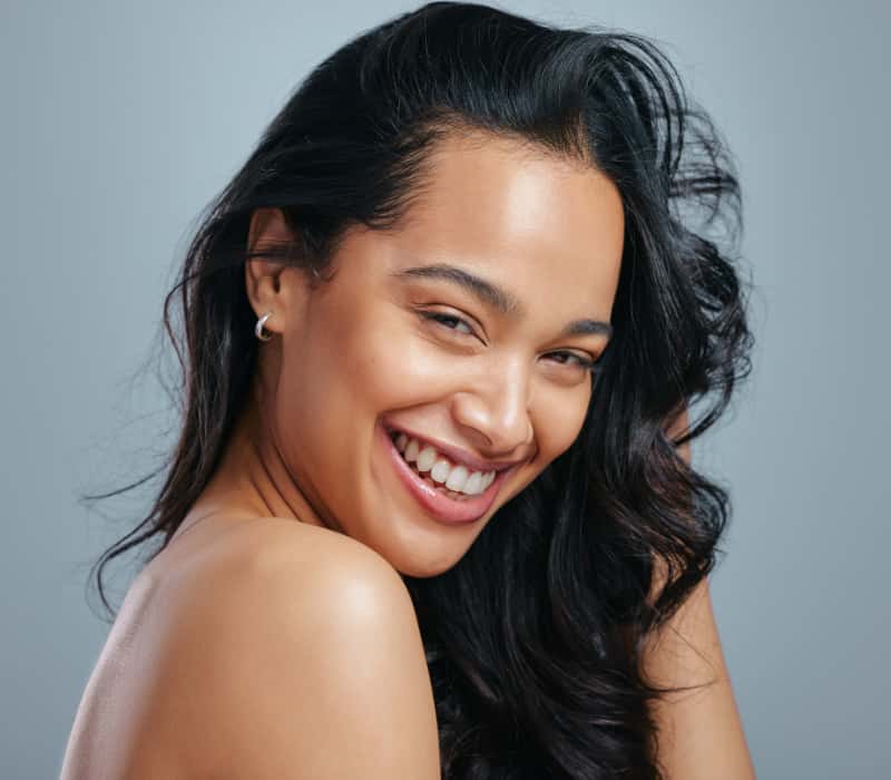 cabello con buena nutricion capilar